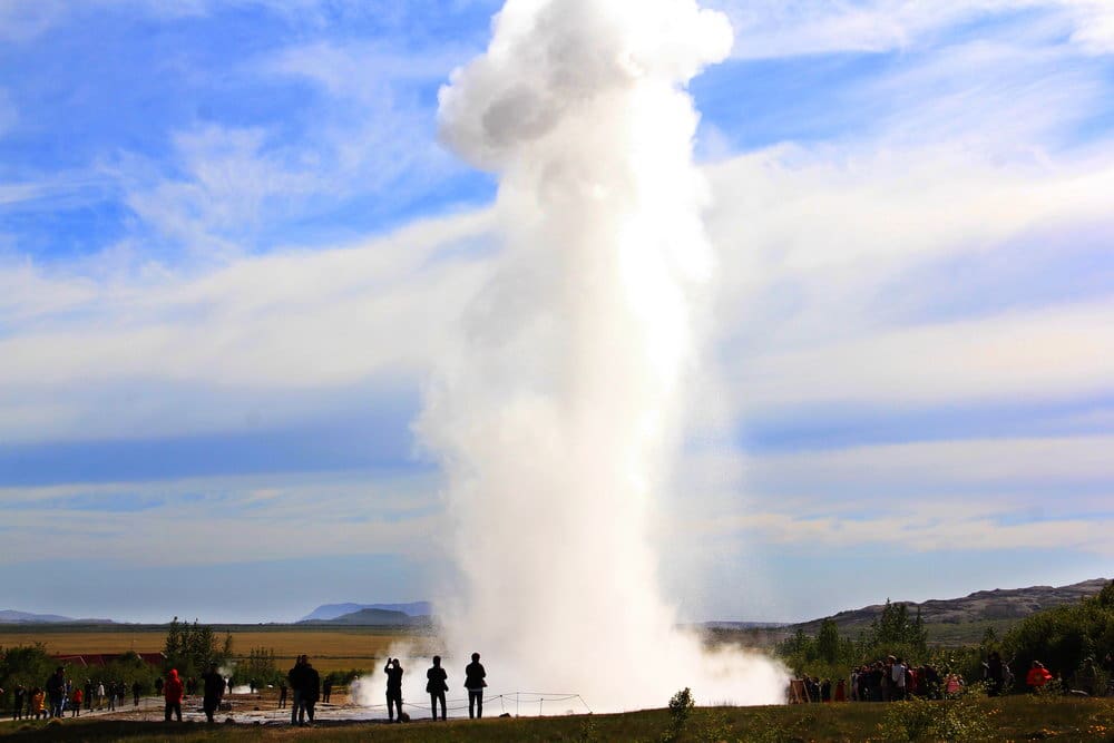 Valley of Geysers in Iceland