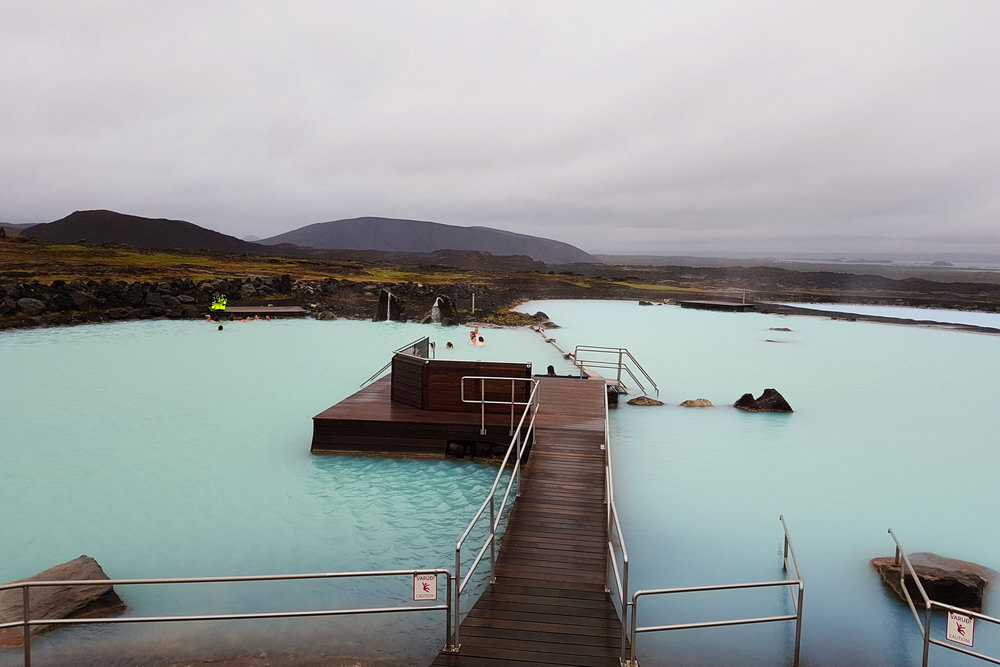 Gethermal pool Jarðböðin við Mývat