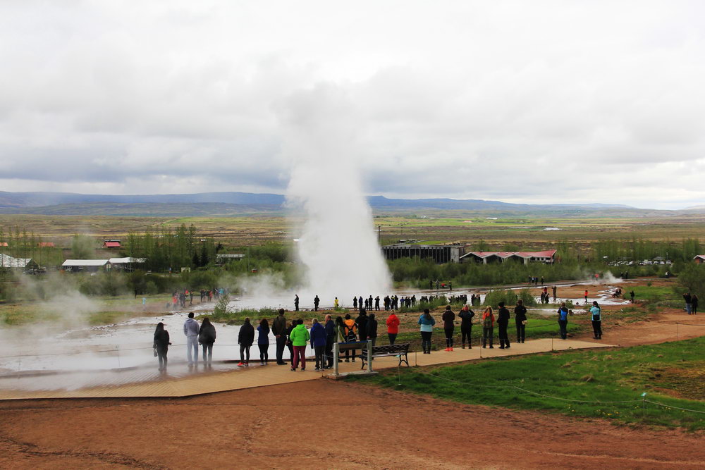 Гейзер, который дал имя всем гейзерам, Geysir