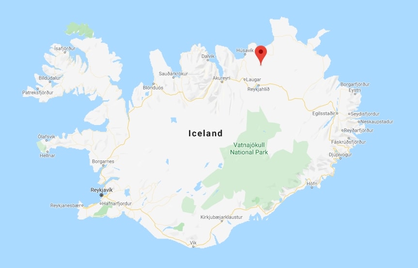 термальная зона Theistareykir в Исландии