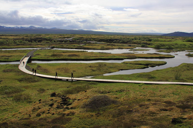 парк Тингвелир в Исландии