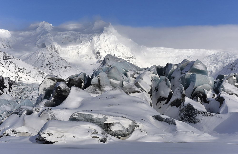 Ледник Ватнайокудль - самый большой ледник Европы