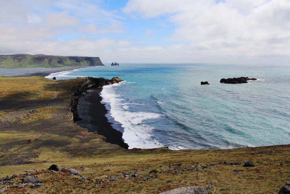 Базальтовые пляжи, скалы Дюрхолей, самостоятельное путешествие по Исландии за 7 дней