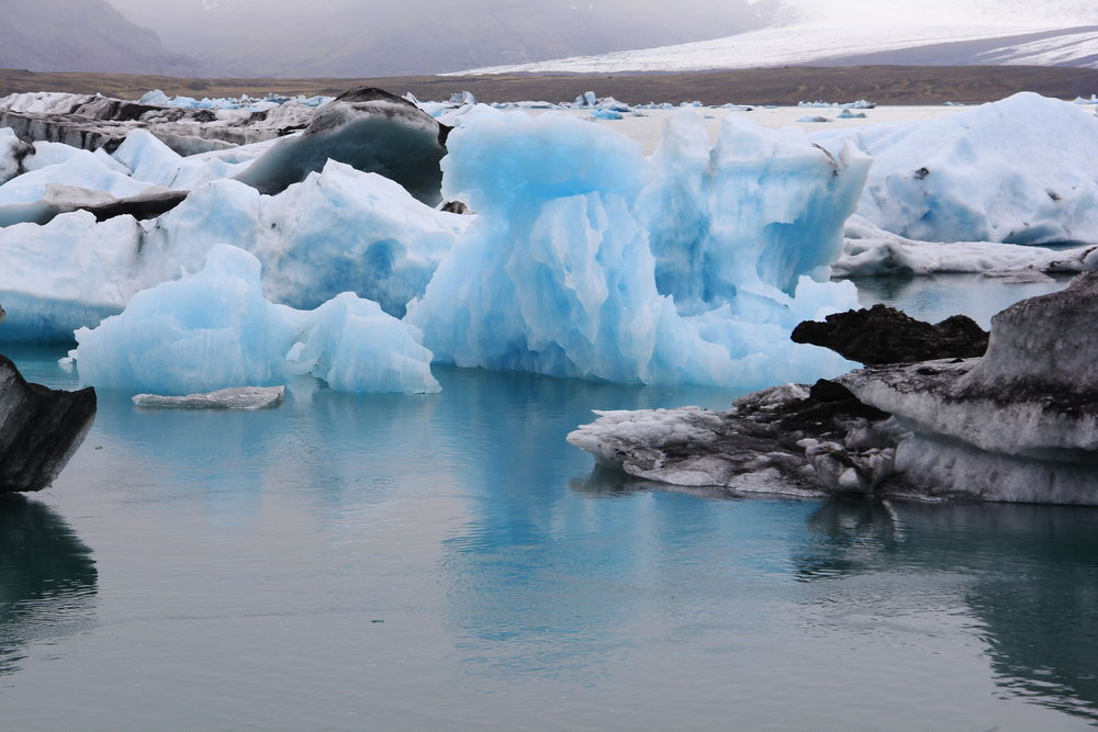 Ледниковая лагуна Йокульсарлон, самостоятельное путешествие по Исландии за 7 дней