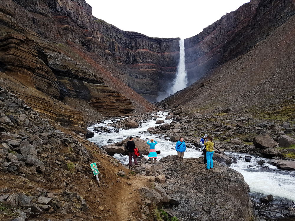 Litlanesfoss waterfall in Iceland, independent travel in Iceland