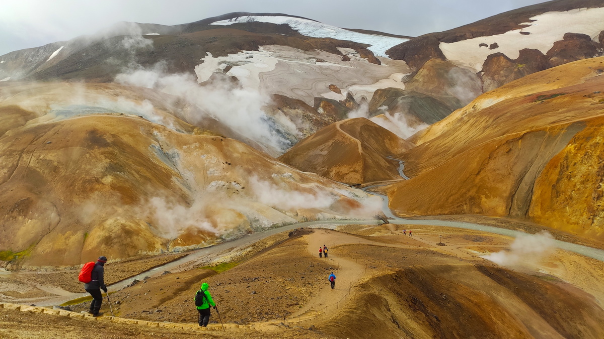 геотермальная зона Kerlingarfjöll