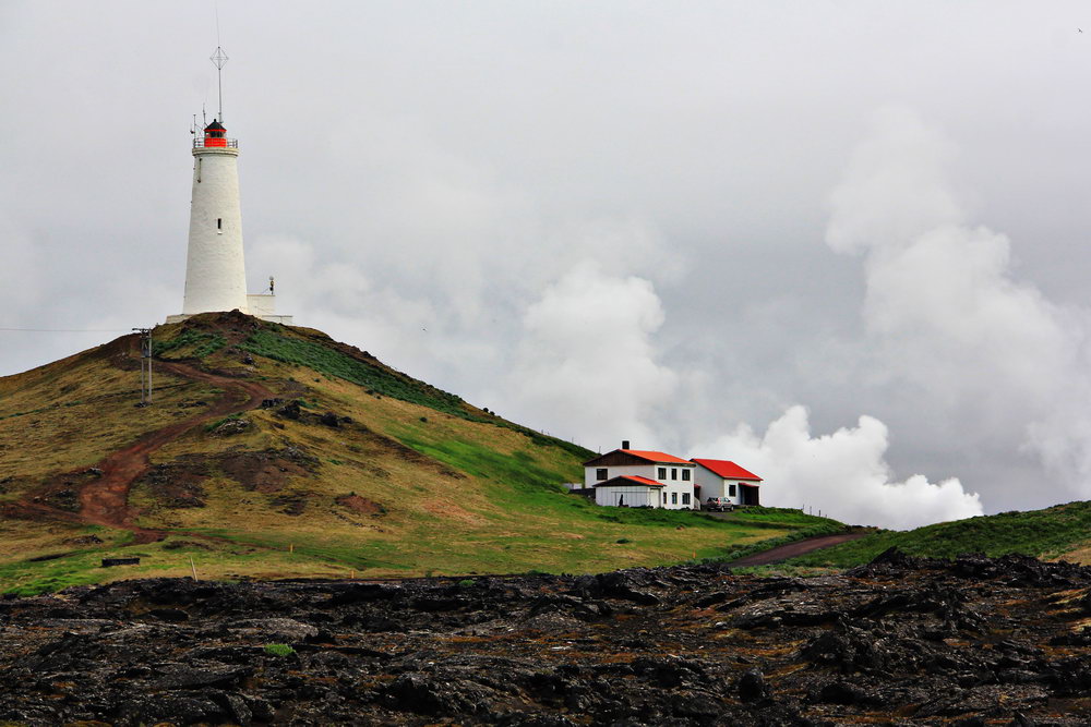Маяк в исландии