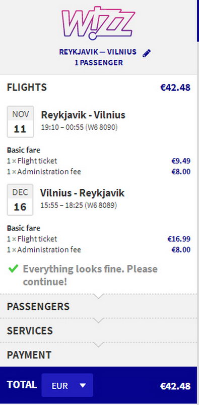 Вильнюс Рейкьявик билеты на самолет в Исландию