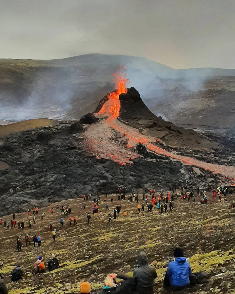 volcano Eruption in Iceland